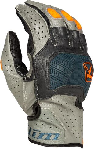 KLIM Mens' Badlands Aero Pro Short Gloves Adventure Motorcycle Gear in Saudi Arabia