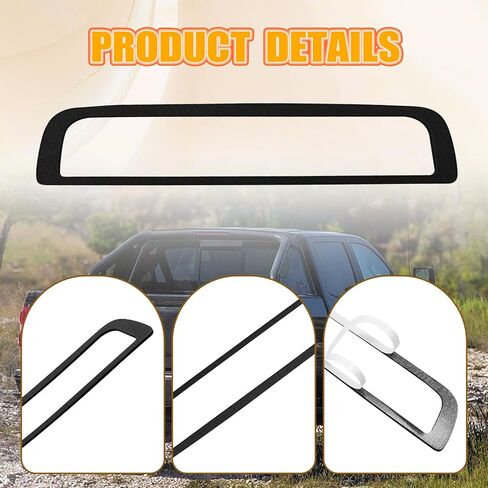 LED 3rd Third Brake Light Seal Gasket, Single-Sided Adhesive, Compatible with FD F150 2009 2010 2011 2012 2013 2014, High Mount Stop Lamp Assembly in Saudi Arabia
