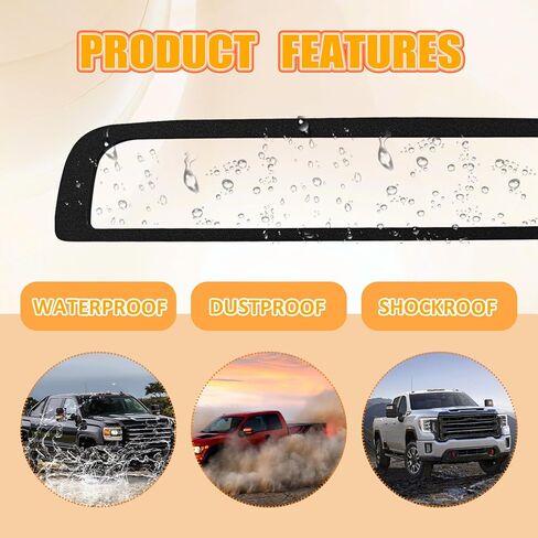 LED 3rd Third Brake Light Seal Gasket, Single-Sided Adhesive, Compatible with FD F150 2009 2010 2011 2012 2013 2014, High Mount Stop Lamp Assembly in Saudi Arabia