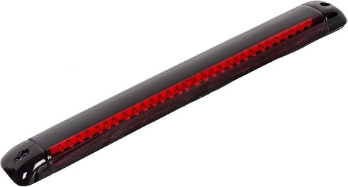 KUAFU Rear LED Third 3RD Brake Light Compatible with 1992-2009 Chevy Chevrolet Blazer Tahoe Suburban 1500 2500 GMC Jimmy Yukon Hummer H2 Oldsmobile Bravada High Mount Stop Lamp Red Lens in Kuwait