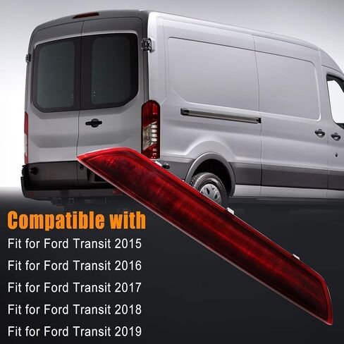 BK3Z13466A 3RD BRAKE LIGHT CENTER High Mount Stop Light BK3Z13466A FIT للعبور 150 250 350 350HD 2015-2019 استبدل# BK3Z13466A 1821327 185817 BK3Z1346A in Saudi Arabia