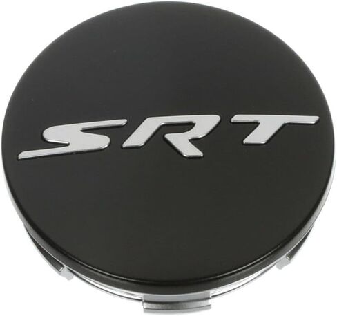 Mopar Satin Black SRT Wheel Center Cap Mopar SRT متوافق مع كرايسلر in Saudi Arabia