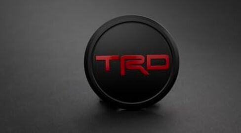 تويوتا TRD Center Cap ، أسود مسطح مع شعار أحمر ، قطره 84 ملم ، ل 4 Runner/Land Cruiser/Tacoma/Tundra in Saudi Arabia