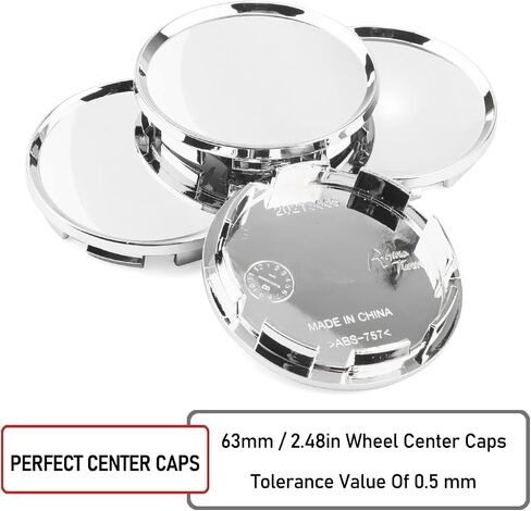RTRHINOTUNING 63mm Wheel Center Caps for Dodge Dakota Ram 1500 Durango 4 Pack OD 63mm ID 57mm Hub Caps in Saudi Arabia