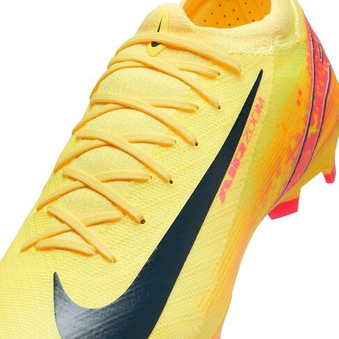 Nike Mercurial Vapor 16 Pro Kylian Mbappé FG Low-Top Soccer Cleats (FQ8689-800 ، Laser Laser Orange/Armory Navy) Size 9.5 in Kuwait