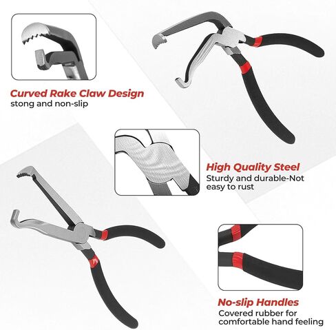 3PCS Electrical Disconnect Pliers Separator,with 41Pcs Electrical Connector Pin Extractor Removal Tool Set,Locking Push Tab Pliers for Car Electrical Wiring Automotive Car Devices in Saudi Arabia