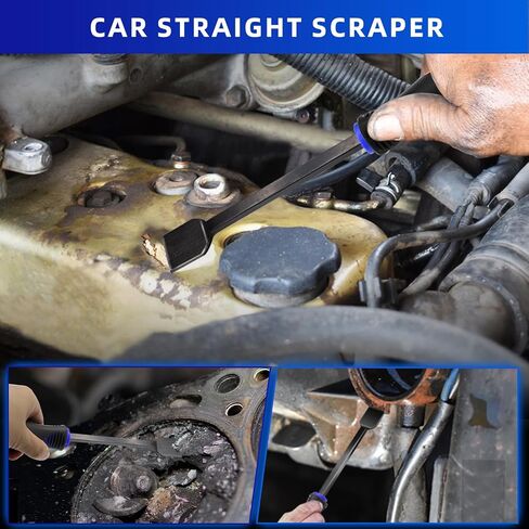 11pcs Mechanic Hook and Pick Tool Set ، أداة ربط السيارات مع مزيل Screaper Scraper Magnetic Magnetic Magnetic لحشية Magnetic Screapt لخراطيم إصلاح السيارات (أصفر) in Kuwait