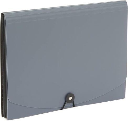 Amazon Basics Expanding Organizer File Folder, Letter Size - Black, 1-Pack in Kuwait
