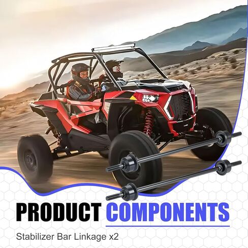 2PCS RINKAGE BAR BAR PORLIS RANGER 570 900 1000 EV PRO XD 2016-2025 1543789 1543602 in Saudi Arabia
