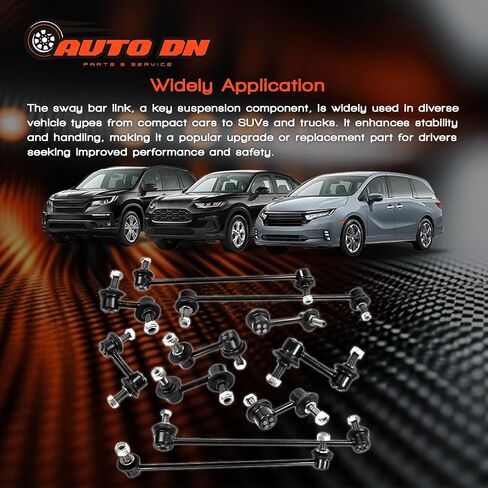 2x Sway Bar Links - Bar Bar end Link Bar Rink Rink Bar Rink for Audi A5 Quattro لـ Audi S5 2008 in Kuwait