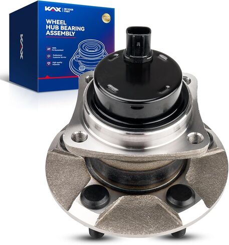 KAX 512217 Rear Wheel Bearing Hub Assemblies Compatible with 2003-2008 Toyota Corolla, 2004-2009 Toyota Prius, 2003-2008 Toyota Matrix, 2003-2008 Pontiac Vibe 5 Lugs W/ABS in Saudi Arabia