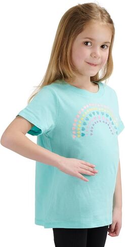LANDS 'End Girls' Cotton Soft Cotton Short shirt t-shirt t-shirt in Saudi Arabia