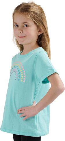 LANDS 'End Girls' Cotton Soft Cotton Short shirt t-shirt t-shirt in Saudi Arabia