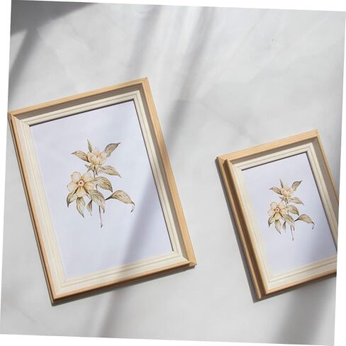 PRETYZOOM 1pc Beige Picture Frame for Desk Neutral Resin Photo Holder Holiday Photo Decor in Saudi Arabia
