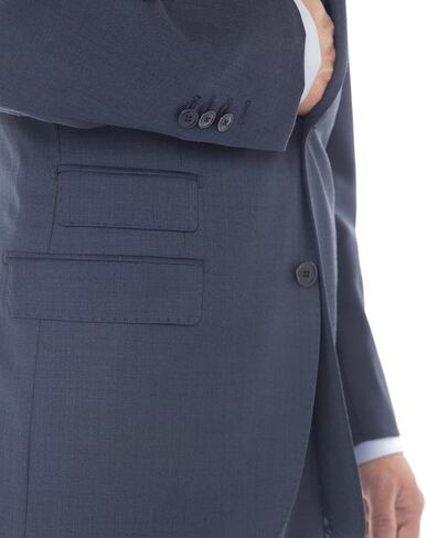 GN Luciano Men's Two Button Super 160'S Wool Suit 2 Piece Jacket with Pant in Saudi Arabia