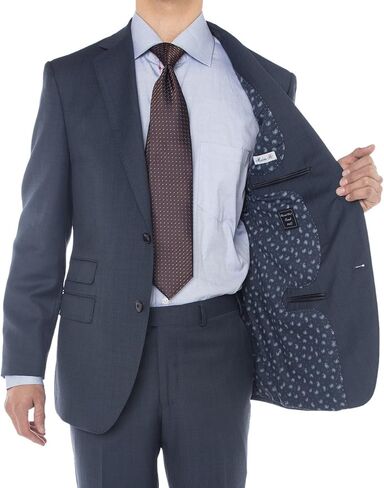 GN Luciano Men's Two Button Super 160'S Wool Suit 2 Piece Jacket with Pant in Saudi Arabia