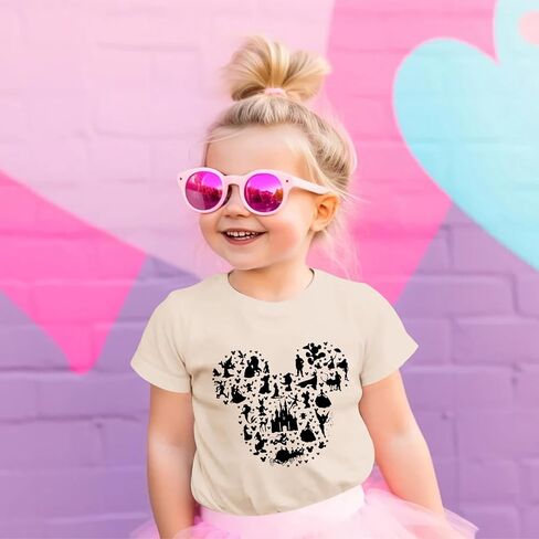 Magic Kingdom Shirts for Girls Magical Castle Fairy Graphic Cute T Shirt Kids Holiday Family Vacation Trip Tee Tops in Kuwait