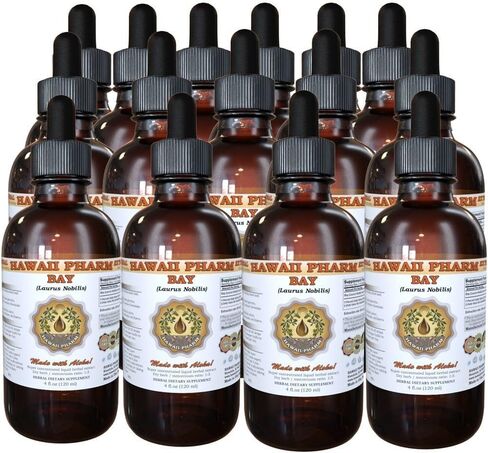 Bay Liquid Extract, Bay (Laurus Nobilis) Dried Leaf Powder Tincture Supplement 4 oz in Kuwait