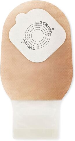 Hollister Ostomy Pouch Pouchkins نظام واحد من قطعة واحدة 6-1/2 "طول 38 ملم قابلة للتصريف لاستنزاف (#3796 ، بيع لكل صندوق) in Saudi Arabia