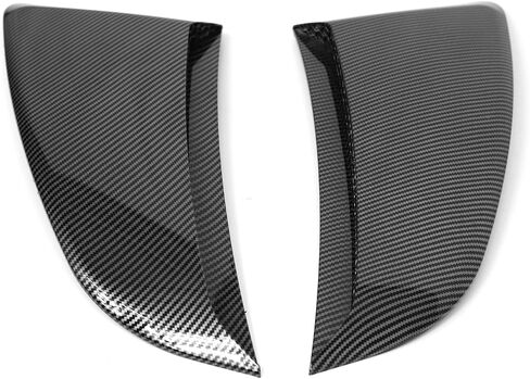 Ikon Motorsports ، باب تنفيس الجانبي ، مقبلات مقبلات متوافقة مع 2024-2025 Ford Mustang 7th Gen S650 ، Ikon abs ABS Compans Carbon Paint Side Fender Trim 2pcs in Kuwait