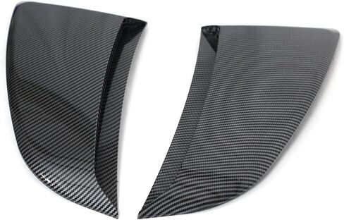 Ikon Motorsports ، باب تنفيس الجانبي ، مقبلات مقبلات متوافقة مع 2024-2025 Ford Mustang 7th Gen S650 ، Ikon abs ABS Compans Carbon Paint Side Fender Trim 2pcs in Kuwait