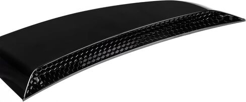 IKON MOTORSPORTS, Side Fender Vent Door Garnish Compatible with 2024-2025 Ford Mustang 7th Gen S650, IKON Style ABS Plastic Carbon Fiber Paint Side Fender Vent Trim 2PCS in Saudi Arabia