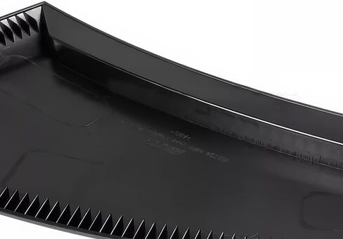 IKON MOTORSPORTS, Side Fender Vent Door Garnish Compatible with 2024-2025 Ford Mustang 7th Gen S650, IKON Style ABS Plastic Carbon Fiber Paint Side Fender Vent Trim 2PCS in Saudi Arabia