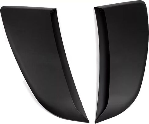 Ikon Motorsports ، باب تنفيس الجانبي ، مقبلات مقبلات متوافقة مع 2024-2025 Ford Mustang 7th Gen S650 ، Ikon abs ABS Compans Carbon Paint Side Fender Trim 2pcs in Kuwait