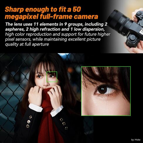 7artisans AutoFocus 50mm F1.8 Full Frame Lens,F1.8 Large Aperture,Support Automatic/Manual Aperture and Face/Eye Recognition, Compatible for Nikon Z5 Z6 Z7 Z6II Z7II Z9,etc.Black in Saudi Arabia