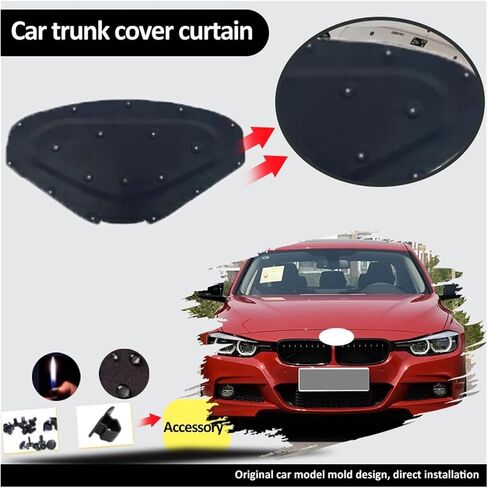 Front Hood Engine Sound Insulation Compatible For BMW 3 Series F30 F31 F34 F35 2012~2018 Soundproof Cotton Cover Thermal Heat in Saudi Arabia