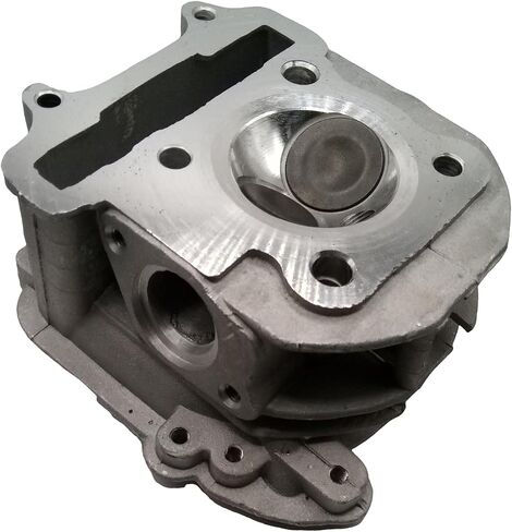 RedCap 52mm Big Bore EGR Cylinder Head Assembly for GY6 150cc Compatible with TaoTao Roketa Jonway Baja SunL Tank Urban Sport Fits GY6 125cc 150cc 152QMI 157QMJ Scooter ATV Go-Kart in Saudi Arabia