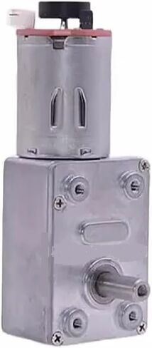 JGY-370 DC Gear Motor with Hall Encoder, 6V/12V/24V, Self-Locking Metal Gearbox for Robotics and Home Appliances (210RPM 6V) in Saudi Arabia