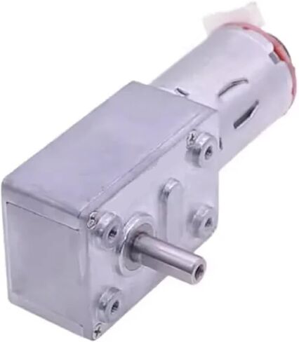 JGY-370 DC Gear Motor with Hall Encoder, 6V/12V/24V, Self-Locking Metal Gearbox for Robotics and Home Appliances (210RPM 6V) in Saudi Arabia