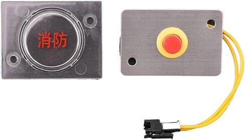 1pcs Applicable to Elevator Fire Protection Box Switch Stop Button Plastic Case Transparent Cover(Type A B) in Saudi Arabia