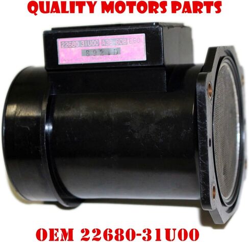 Air Flow Sensor Adapter Mass Airflow Sensor Compatible With Nissan OEM 22680-31U00 2268031U05 Infiniti I30 MAF Air Flow Meter 22680 31U00 31U05 95-99 Air Meter Mount Base in Kuwait