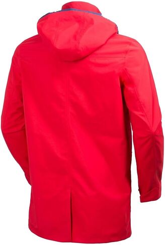 Helly Hansen Men's Ask Canvas Duffel Coat (كبير ، أحمر) in Saudi Arabia