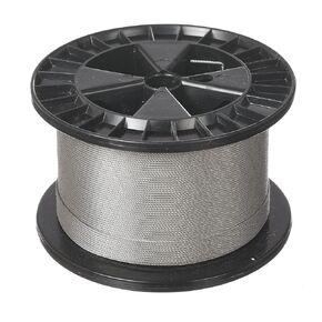 1/16 7x7 Stainless Steel Aircraft Wire Rope Cable T304 500 Foot Reel