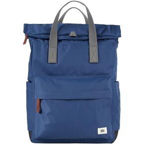 ORI LONDON Travel Backpack - Medium Nylon Rolltop Backpack for Men & Women for Laptop & Accessories - The Canfield, Plum