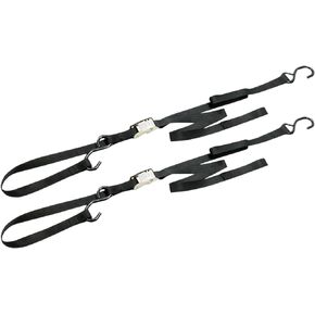 Ancra 49380-11 Black 69" Tiedowns with Integrated Soft hooks