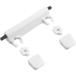 Toilet Seat Parts, Toilet Cover Repair Kit 1150464-0 Hinge Kit Hinges Assembly for Elongated Toilet Seat Compatible with Kohler