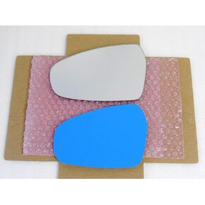 New Replacement Mirror Glass with Full Size Adhesive for 2019-2024 Kia Forte Driver Side View Left LH