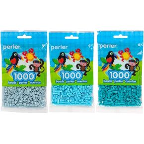 Perler Bead Bag 1000, 3-Pack - Mist, Sky & Lagoon