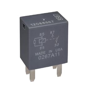 Relay 12088567, Multipurpose Ac Compressor Clutch Relay, High-Performance Automotive Relay 12088567 Compatible for Buick Cadillac Chevrolet GMC Pontiac Ecm Flashers Strater Ignition Horn