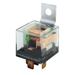 uxcell 5 Pin JD1914 80A 12V DC Universal Car Vehicle Motor Fuse Relay Switch Power Green Pilot