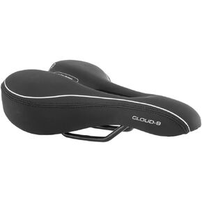 Sunlite Cloud-9, Bicycle Non-suspension Sport Saddle, Sport Select Mens, Black