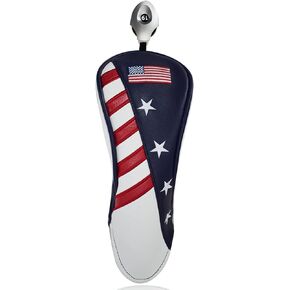 Golf Club Head Covers Set for Fits All Fairway and Driver Clubs, Golf Club Headcovers Set with Interchangeable No.Tags