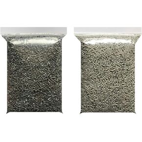 2 حقيبة/20000 قطعة 2.6 مللي متر خرز حديد صغير رمادي ورمادي فاتح تعليم الأطفال مشغولات يدوية ذاتية الصنع تصاميم ثلاثية الأبعاد خرز فيوز in Kuwait