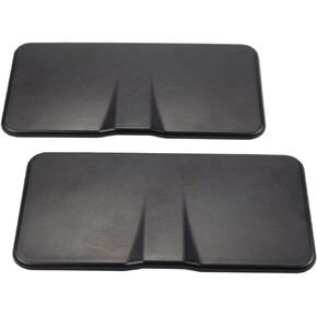 غطاء بديل لمرآة الزينة من RLB-HILON متوافق مع Chevy Corvette C6 2005 2006 2007 2008 2009 2010 2011 2012 2013 سنة، قطعتان