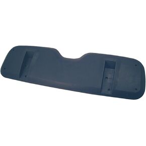 Red Hawk SEAT-2708 Seat Back Shell Compatible With/Replacement For E-Z-GO TXT 1994-2013 71752G01 Black Plastic Golf Carts
