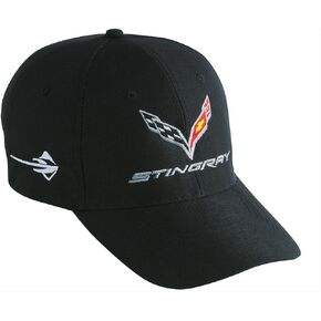 West Coast Corvette - C7 Corvette Embroidered Performance Hat (Black)